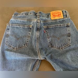 Levi’s 505 Jeans Red Tab Men’s Size W 30 L 34 Blue Zip Fly